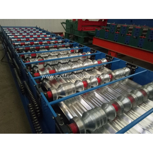 Galvanized Aluminium Metal Roof Tile Roll Forming Machine